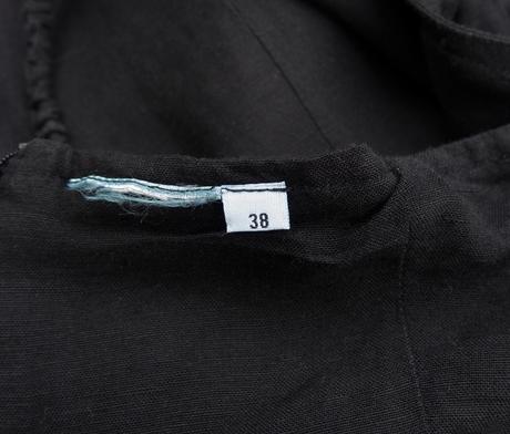 Čierne maxi šaty na leto, 38