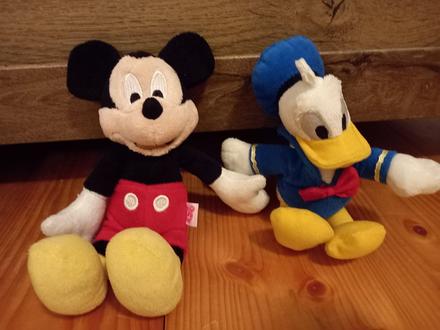 Micky maus a kacer donald,