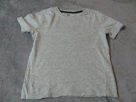 Šedé tričko, h&m,122