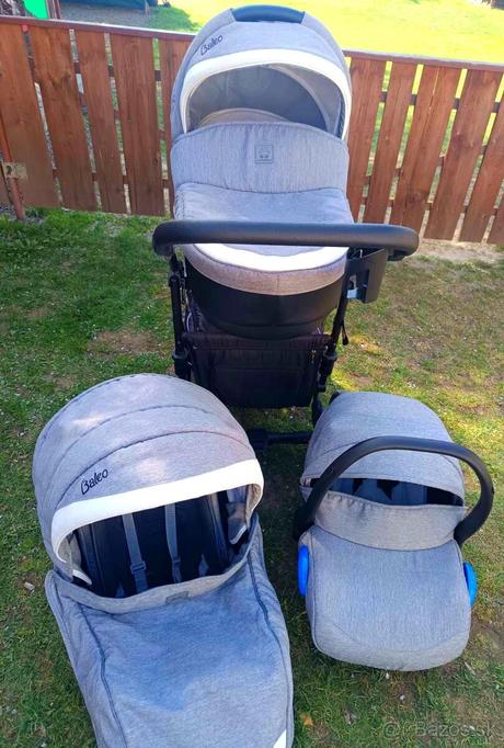 Kočík trojkombinacia camarelo, camarelo,camarelo baleo