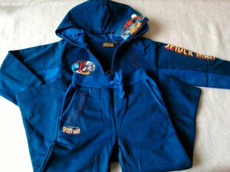 Tepláková súpravička spider-man-nenosená, 92