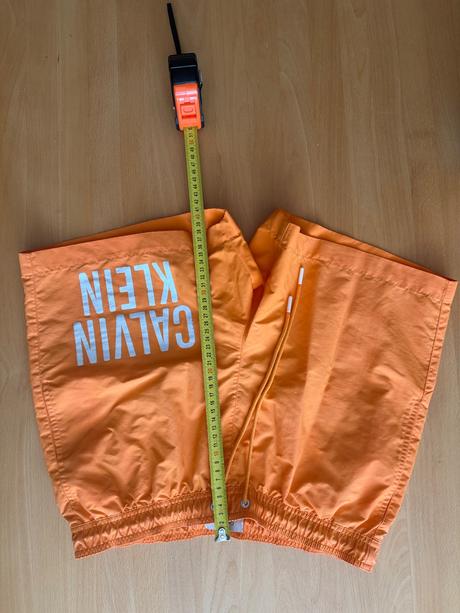 Oranzove plavky ck, calvin klein,s