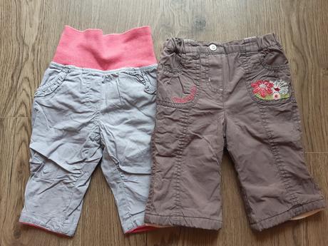 Predám zateplené nohavice, dopodopo,68