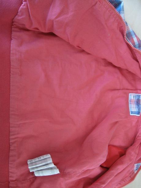 Károvaná jarná/jesenná bundička, dopodopo,116