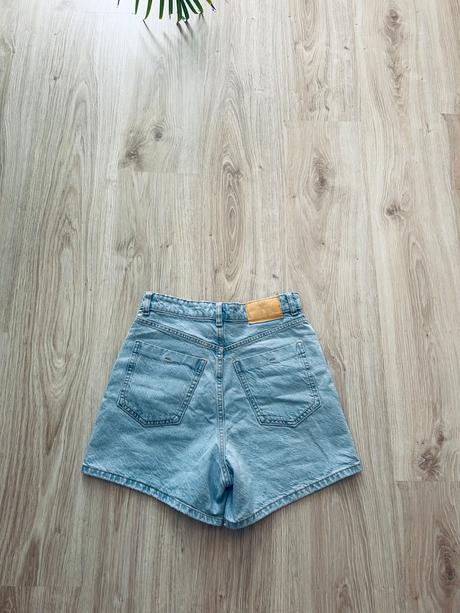 Skvelé rifľové bermudy značky zara, zara,s