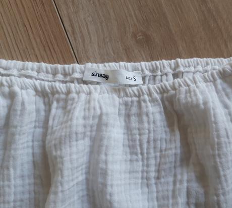 Mušelinová blúzka, sinsay,s