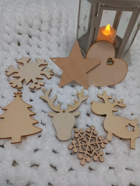 Drevené vianočné ozdoby, 