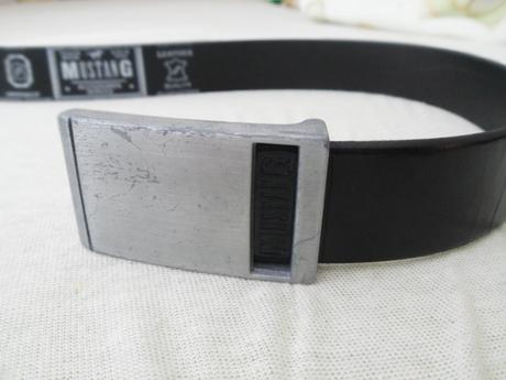 Kožený opasok mustang, 