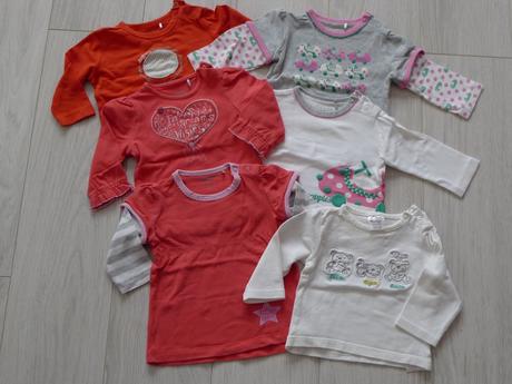 Tričká pre dievčatko, značka noppies, veľ. 62, 62