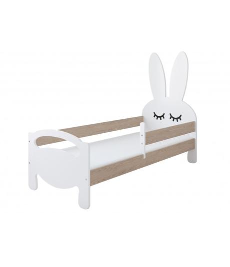 Detská posteľ zajačik komplet,rôzne veľkosti, šírka (cm): 80,dĺžka (cm): 180