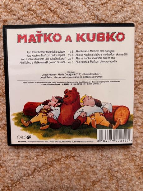 Detské cd s folklórnymi pesničkami, 