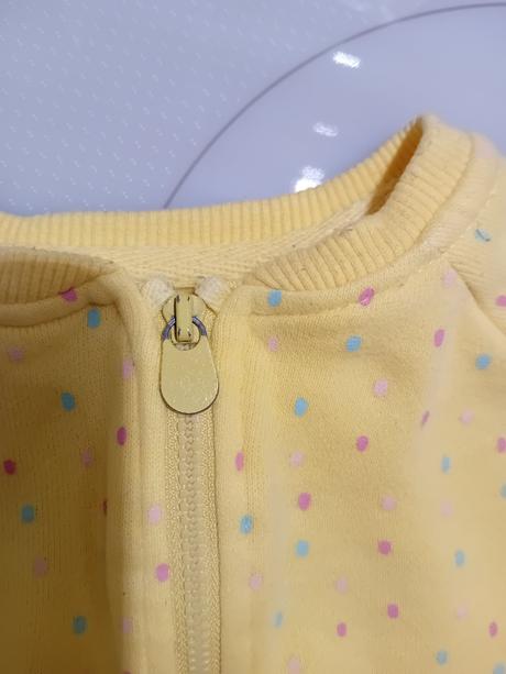 Žltá mikina pre dievčatko reserved, reserved,74