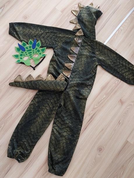 Karnevalových kostým drak / dinosaurus / krokodíl, 