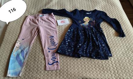 Elza šaty a legíny, 104–116