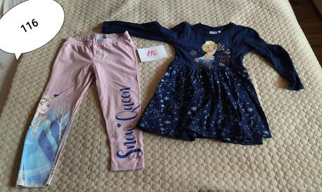 Elza šaty a legíny, 104–116