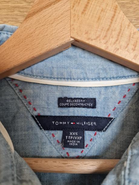 Košieľka tommy hilfiger, veľ. xxs, top stav, tommy hilfiger,xs