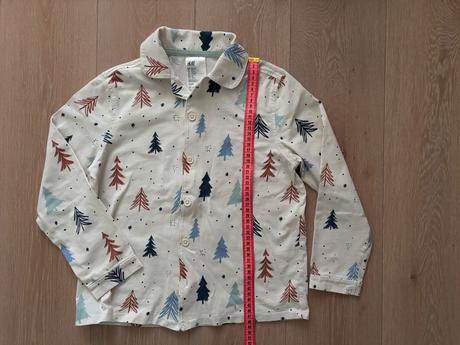 Pyžamo vianočné h&m 134/140, h&m,134