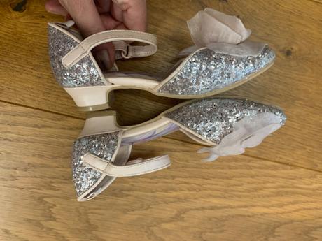 Hm  elsa lodičky, frozen topánky na podpatku 29, h&m,29