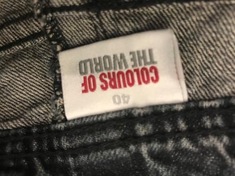 Sukňa, colours of the world,m