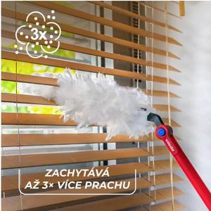 „Prachovka, ktorá mi šetrí chrbát aj nervy!“ To je Vileda Flex&Catch.