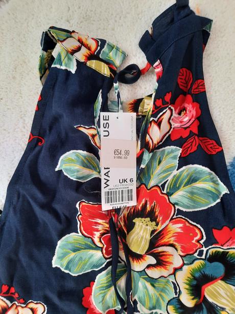 Blúzka bez rukávov s visačkou, warehouse,34