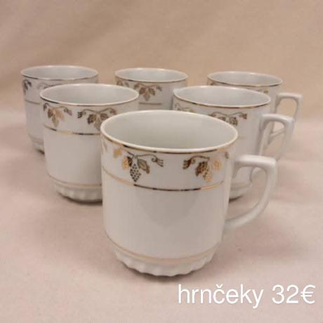 Hrnčeky,tanieriky,