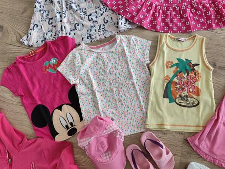 Balík oblečenia pre dievčatko veľ. 116/122, 104–116