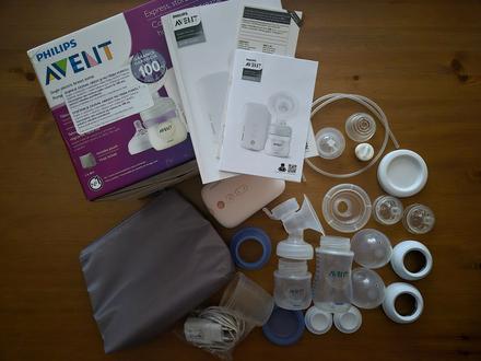 Elektrická odsávačka na mlieko philips avent,