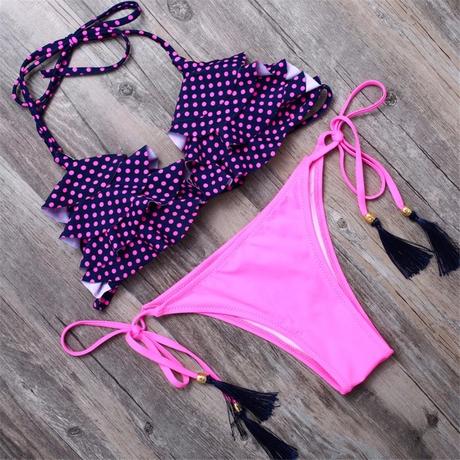 Bikiny volánové, l / m / s