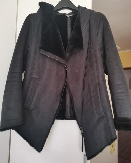 Bunda - kožúšok, h&m,40