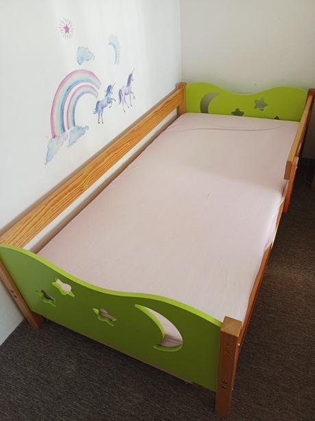 Detská posteľ 160x80 so šuflíkom, šírka (cm): 80,dĺžka (cm): 160