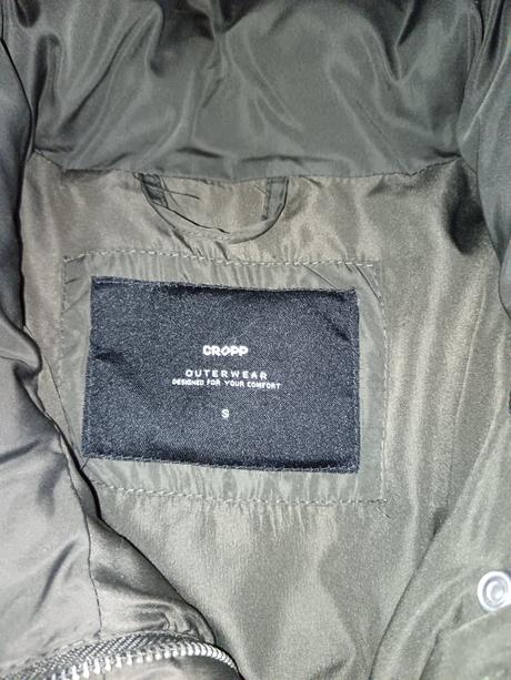 Dámska zimna krátka bunda, s