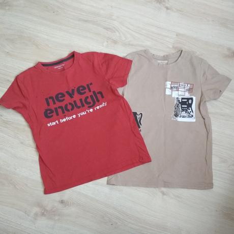 2x chlapčenské tričko 146/152, pepco,146