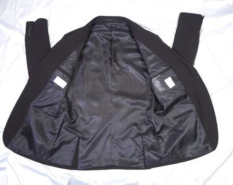 Luxusné čierne sako lindbergh, 54