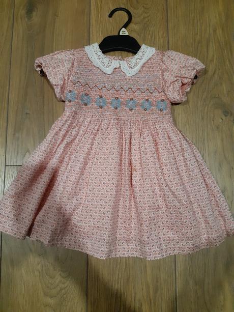 Nazberkané šaty s čipkovým golierom, č.86 next, next,86
