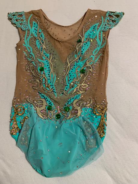 Dres na modernú gymnastiku 140-152, 140