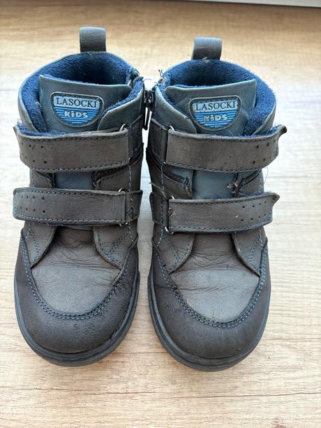 Kožené zateplené topánky - 29, lasocki,29