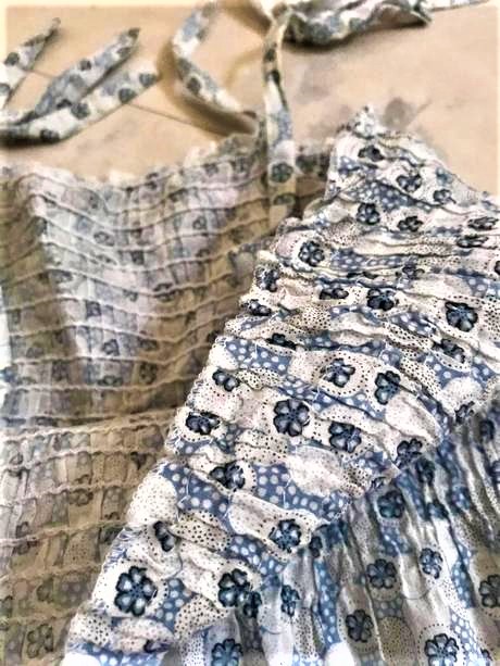 Plátenné tričko na ramienka, m