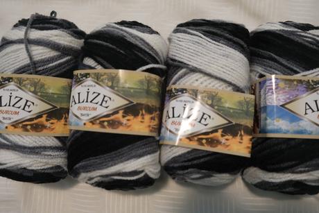 Alize burcum batik 1900 bielo sivá, 