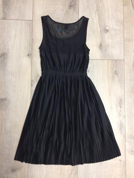 Šaty plisované dievčenské h&m veľ. xs,, h&m,xs