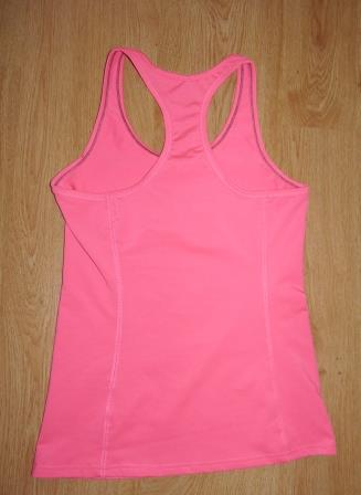 Ružové športové tielko, s
