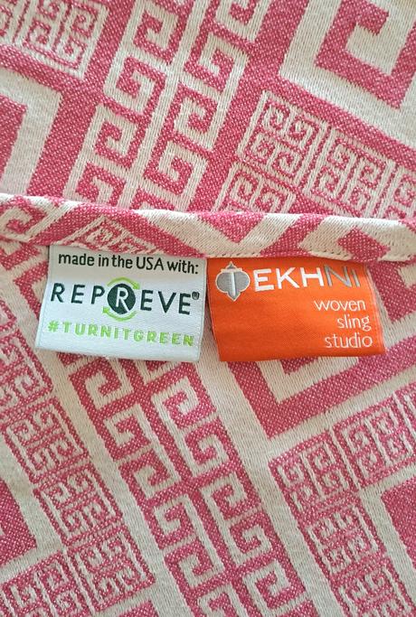 Satka na nosenie deti tekhni meandros candy, tekhni