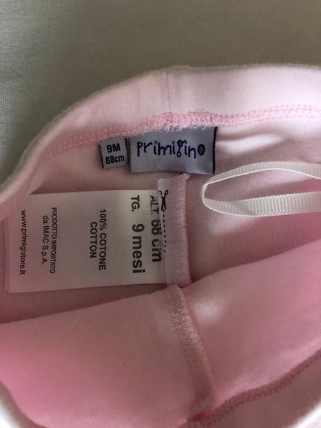 Leginky s mašličkou, primigi,68