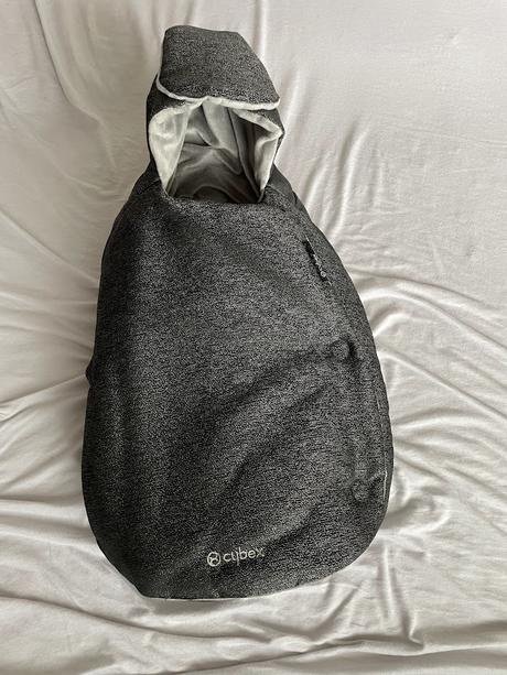 Predám cybex fusak z manhattan grey do vajíčka, cybex