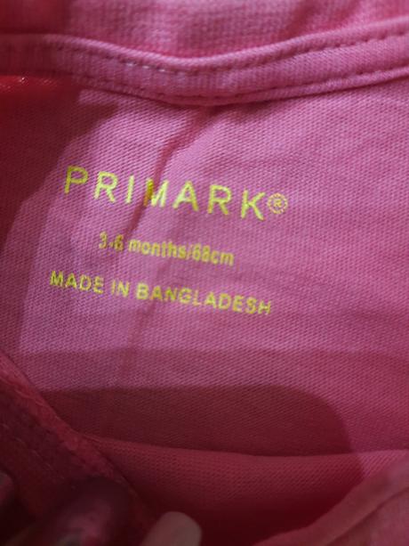 Tričko primark, primark,68