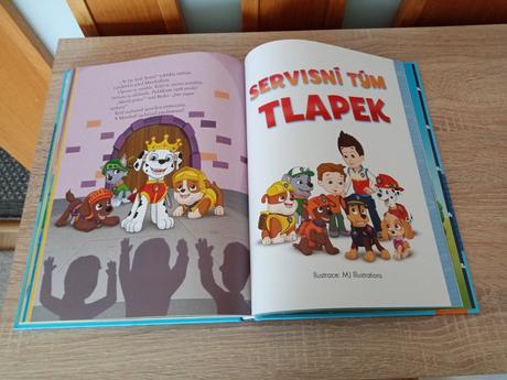 Kniha tlapková patrola-5 minutove pohadky, 