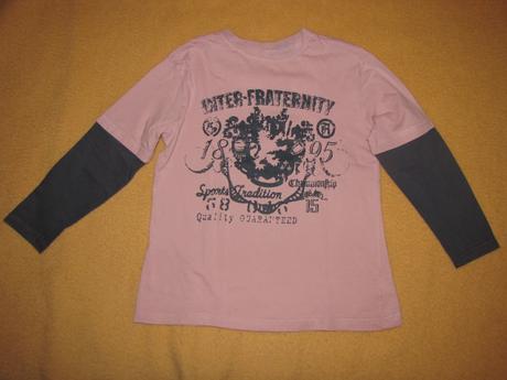 Ružovo-šedá mikina, cherokee,128