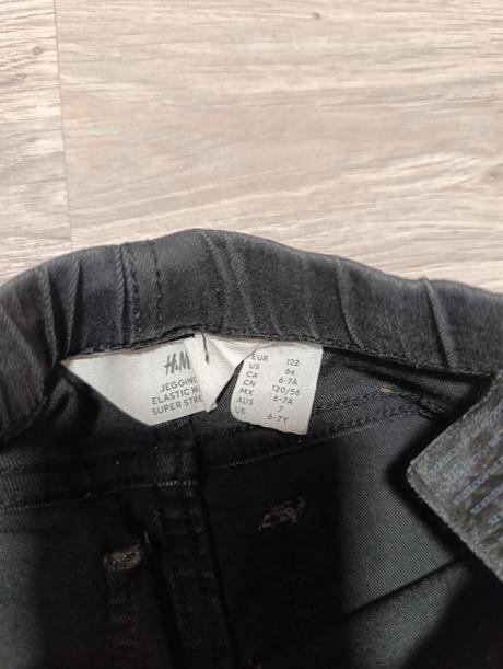 Dievčenské džegíny, h&m,122