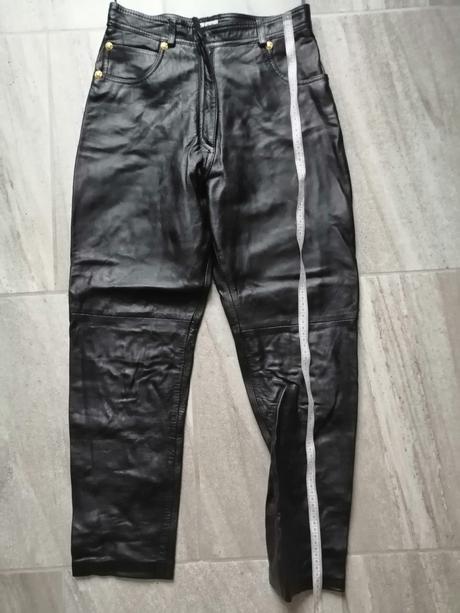 Luxusné kožené nohavice apart, v36-38, 36