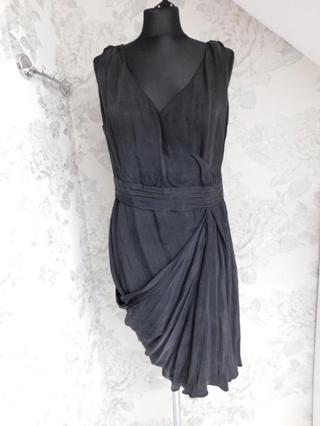 Luxusne hodvabne trendy elegantne šaty, 42